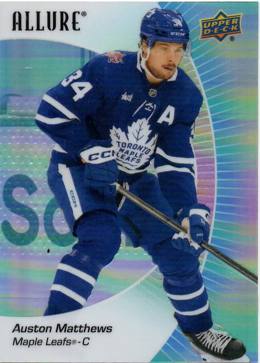 Auston Matthews #48 Toronto Maple Leafs | 2023-24 Upper Deck Allure | NHL Trading Card