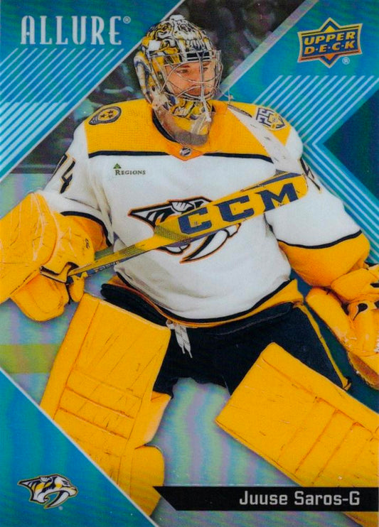 Juuse Saros #48 Nashville Predators | 2024-25 Upper Deck Allure | NHL Trading Card
