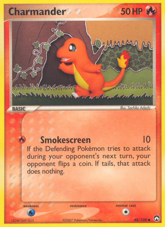 Charmander 48/108 Common | Power Keepers | Pokemon Card