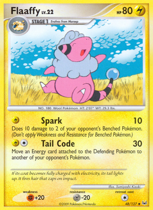 Flaaffy 48/127 Uncommon | Platinum | Pokemon Card