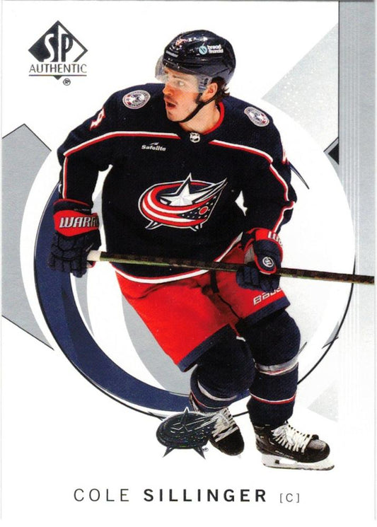Cole Sillinger #49 Columbus Blue Jackets | 2024-25 SP Authentic | NHL Trading Card