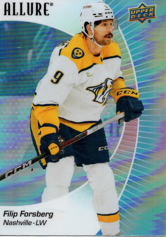 Filip Forsberg #4 Nashville Predators | 2023-24 Upper Deck Allure | NHL Trading Card