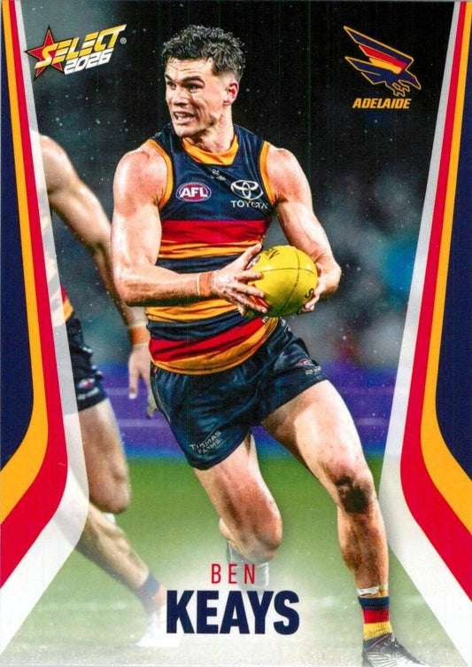 Ben Keays #4 Adelaide Crows | 2026 Select AFL Footy Stars | Trading Card