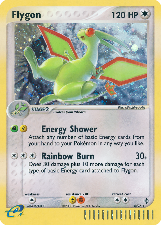 Flygon 4/97 Rare Holo | Dragon | Pokemon Card