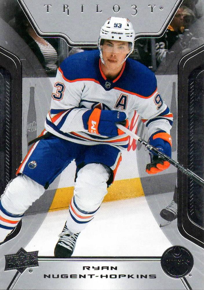 Ryan Nugent-Hopkins #50 Edmonton Oilers | 2023-24 Upper Deck Trilogy | NHL Trading Card