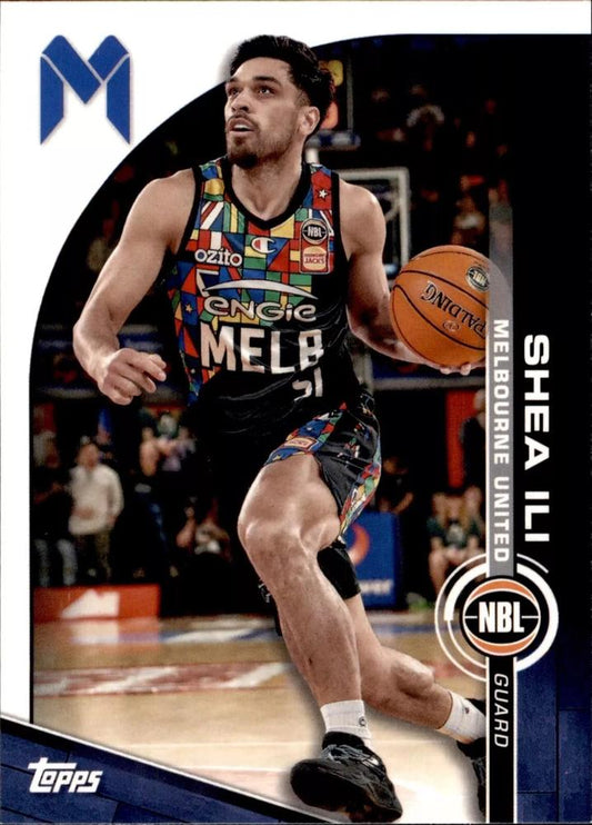 Shea Ili #50 Melbourne United | 2023-24 Topps NBL | NBL Trading Card