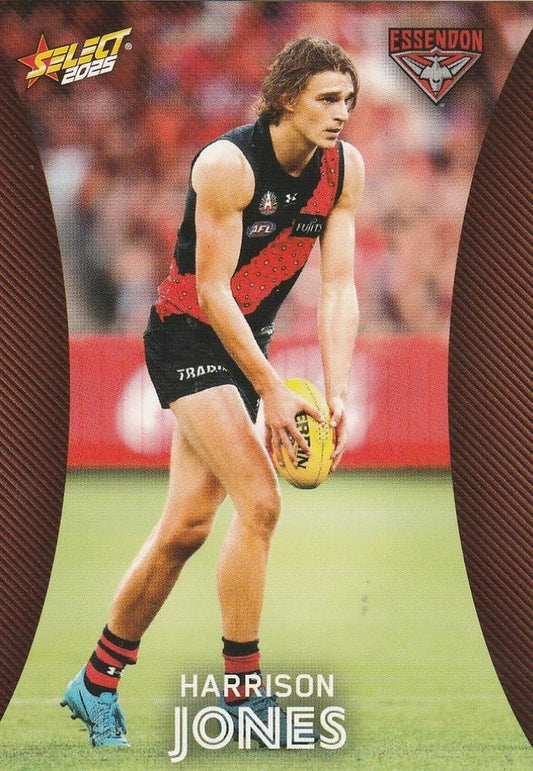 Harrison Jones #50 Essendon Bombers | 2025 Select AFL Footy Stars | Trading Card