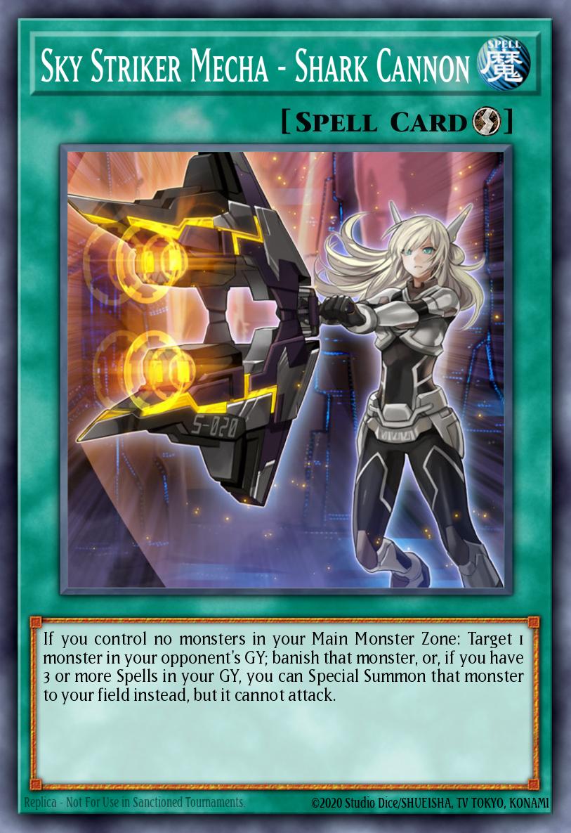 Sky Striker Mecha Shark Cannon - MAMA-EN011 Ultra Rare | Yu-Gi-Oh! Card