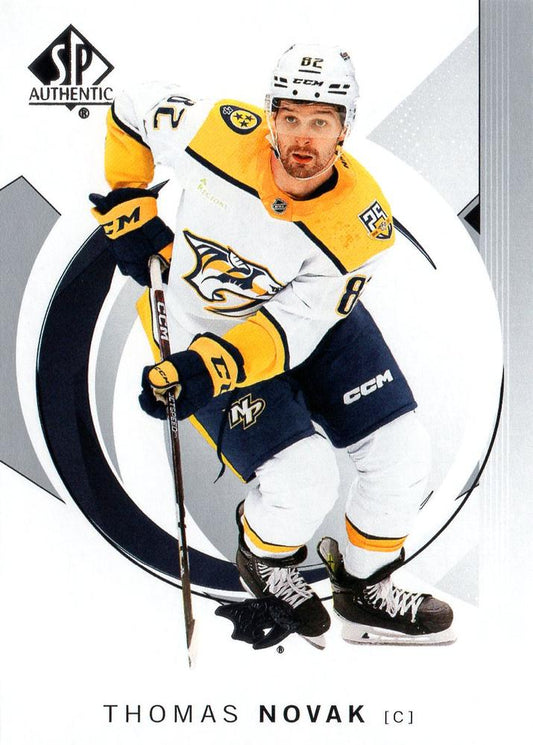 Thomas Novak #51 Nashville Predators | 2024-25 SP Authentic | NHL Trading Card