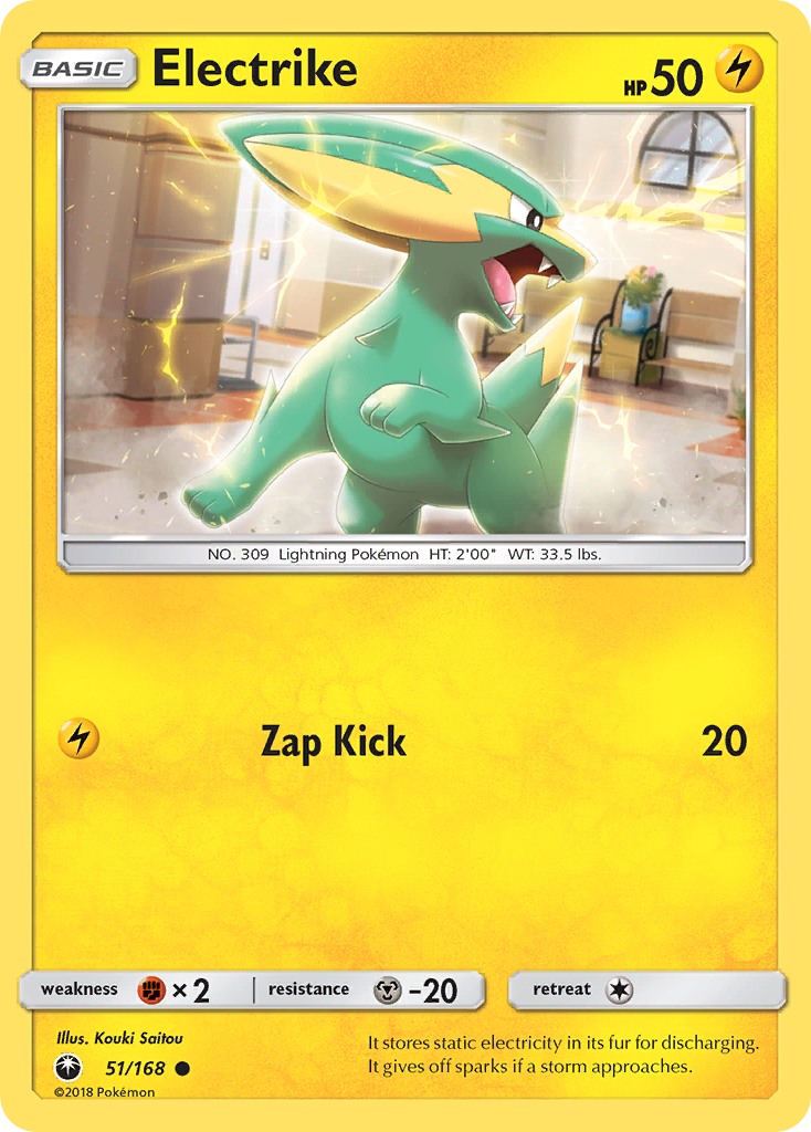 Electrike 51/168 Common | Celestial Storm | Pokemon Card