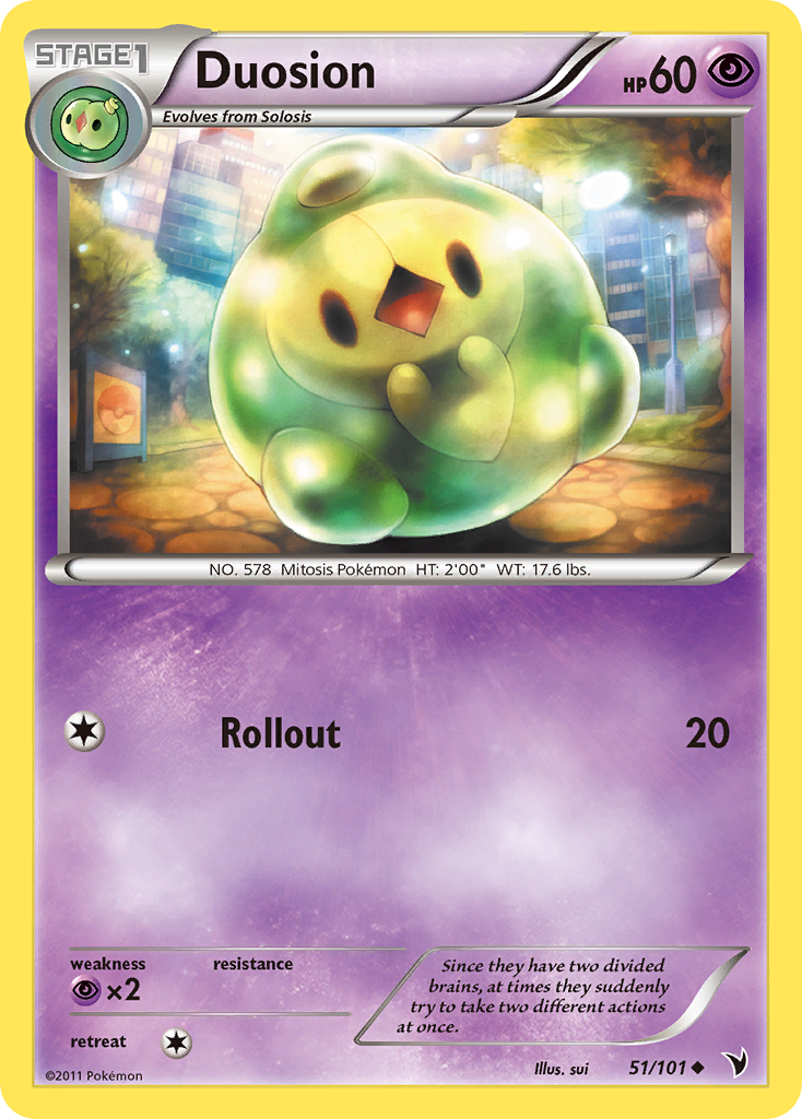 Duosion 51/101 Uncommon | Noble Victories | Pokemon Card