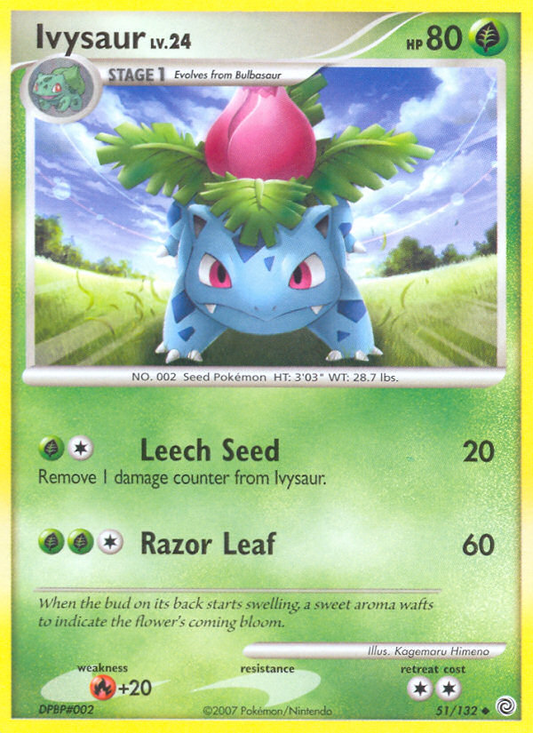 Ivysaur 51/132 Uncommon | Secret Wonders | Pokemon Card
