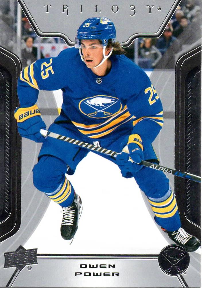 Owen Power #52 Buffalo Sabres | 2023-24 Upper Deck Trilogy | NHL Trading Card