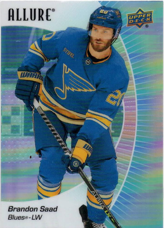 Brandon Saad #52 St. Louis Blues | 2023-24 Upper Deck Allure | NHL Trading Card