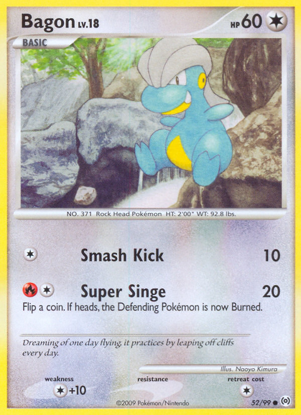 Bagon 52/99 Common | Arceus | Pokemon Card