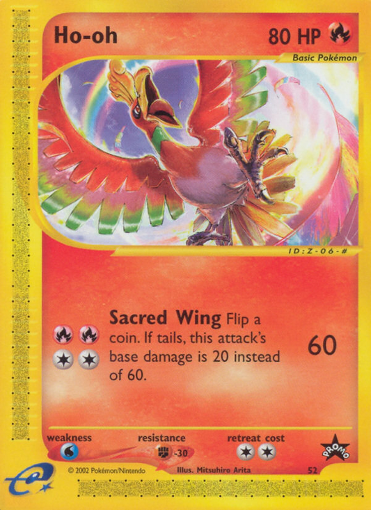 Ho-oh 52/53 Promo | Wizards Black Star Promos | Pokemon Card