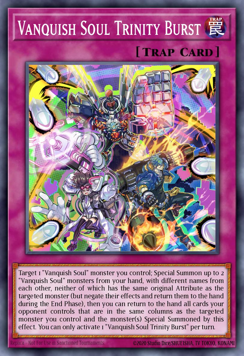 Vanquish Soul Trinity Burst - WISU-EN026 Super Rare | Yu-Gi-Oh! Card