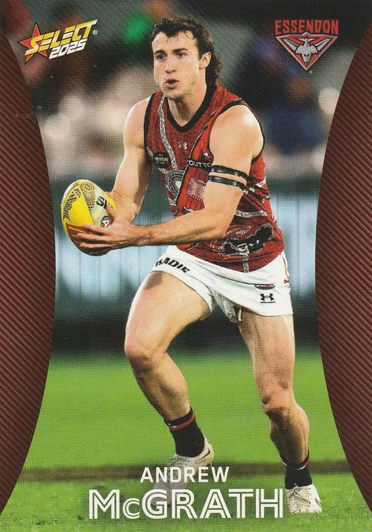 Andrew McGrath #53 Essendon Bombers | 2025 Select AFL Footy Stars | Trading Card