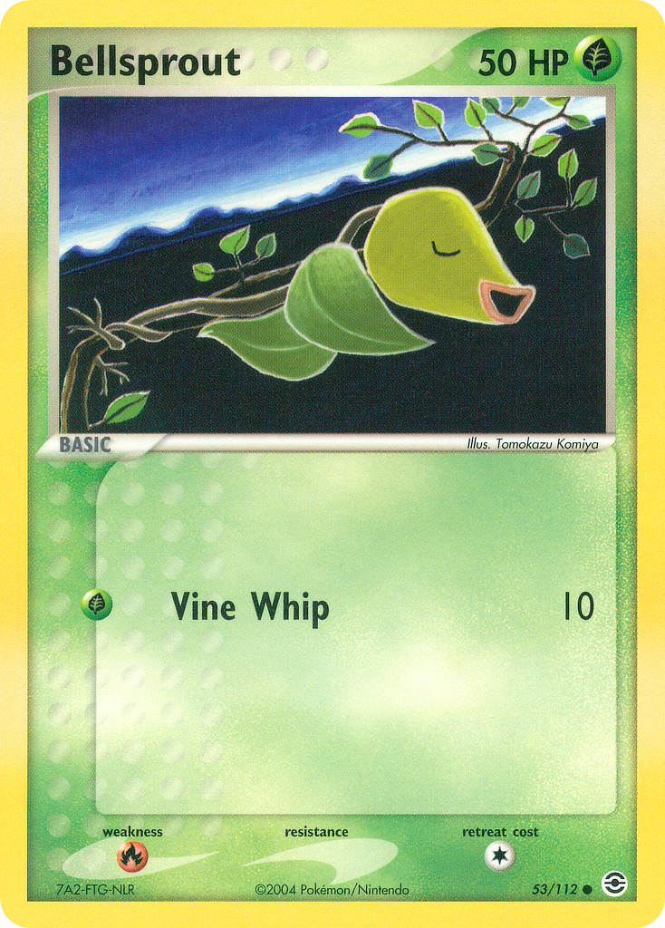 Bellsprout 53/112 Common | FireRed & LeafGreen | Pokemon Card
