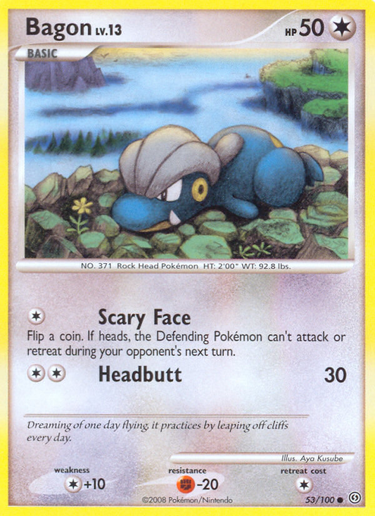 Bagon 53/100 Common | Stormfront | Pokemon Card