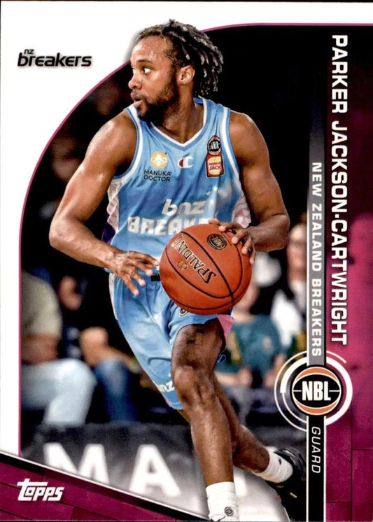 Parker Jackson-Cartwright #54 New Zealand Breakers | 2023-24 Topps NBL | NBL Trading Card