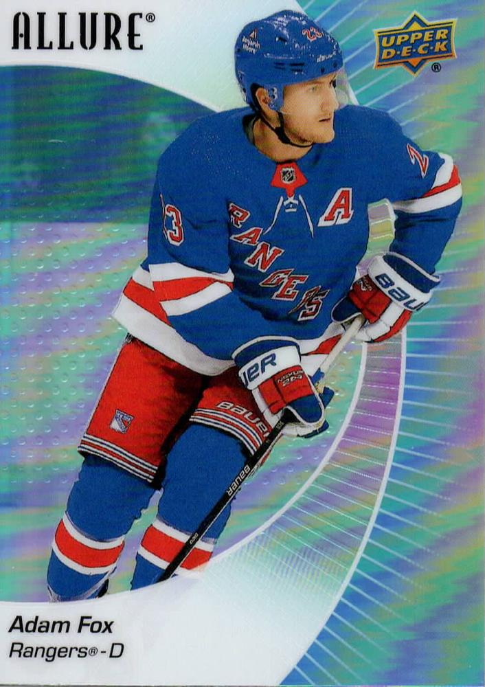 Adam Fox #54 New York Rangers | 2023-24 Upper Deck Allure | NHL Trading Card