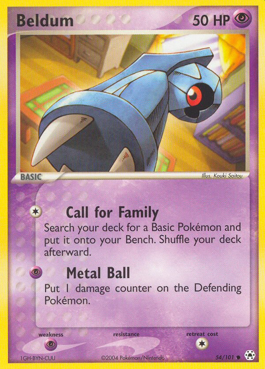 Beldum 54/101 Common | Hidden Legends | Pokemon Card