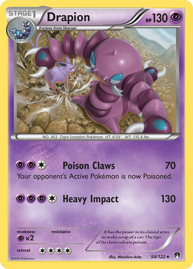 Buy Drapion Rare | BREAKpoint