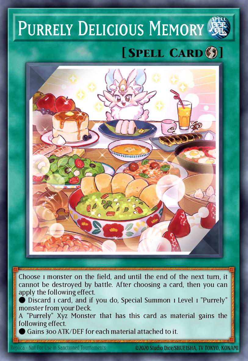 Purrely Delicious Memory - AMDE-EN023 Rare