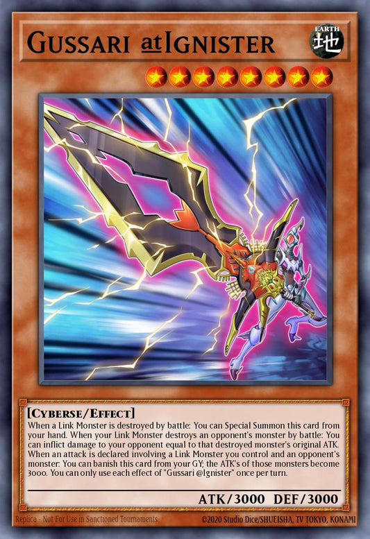 Gussari @Ignister - ETCO-EN096 Super Rare | Yu-Gi-Oh! Card