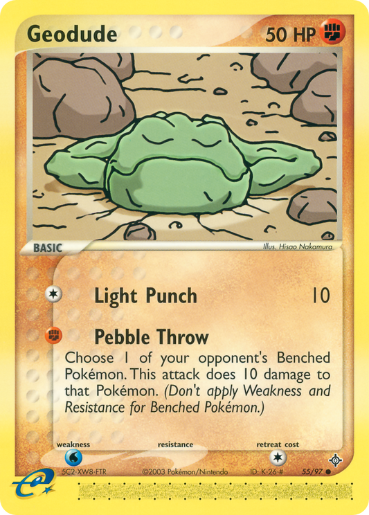 Geodude 55/97 Common | Dragon | Pokemon Card