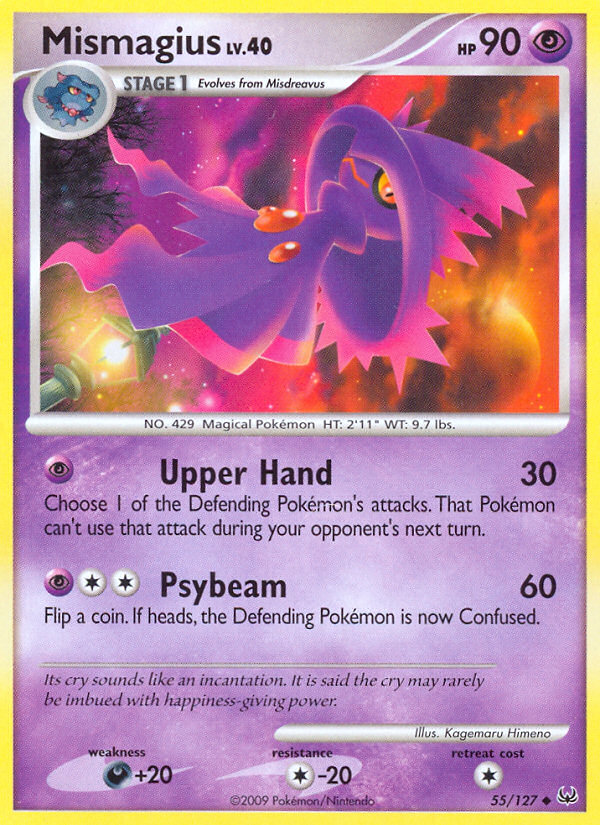 Mismagius 55/127 Uncommon | Platinum | Pokemon Card