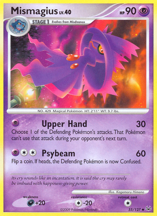 Mismagius 55/127 Uncommon | Platinum | Pokemon Card