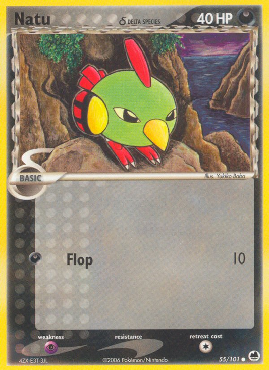 Natu δ 55/101 Common | Dragon Frontiers | Pokemon Card