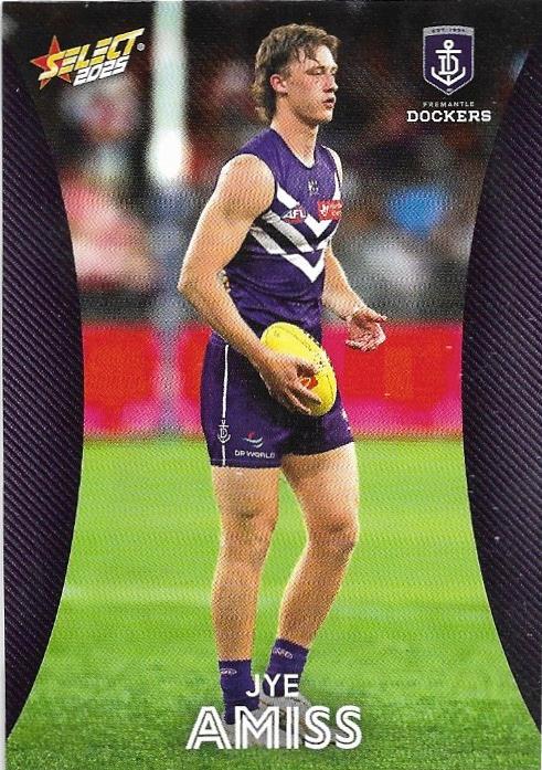 Jye Amiss #56 Fremantle Dockers | 2025 Select AFL Footy Stars | Trading Card