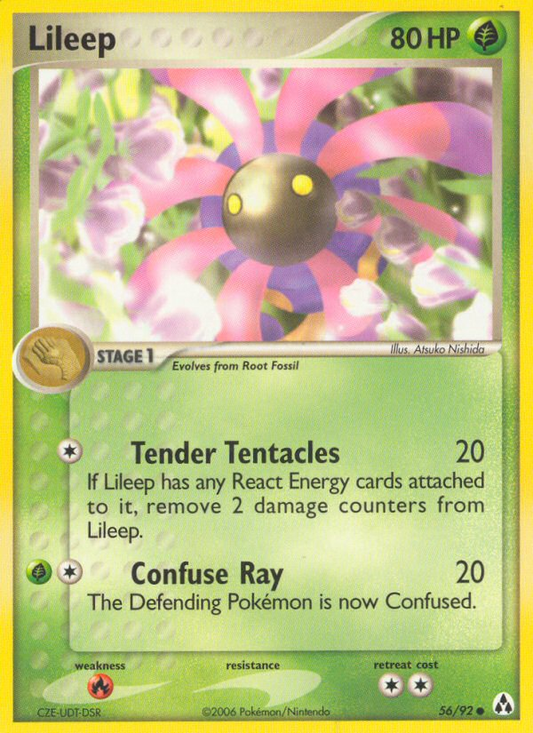 Lileep 56/92 Common | Legend Maker | Pokemon Card