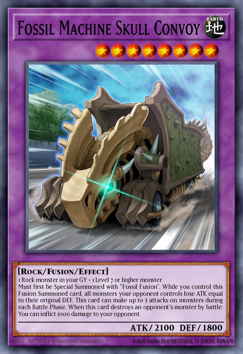 Fossil Machine Skull Convoy - GFP2-EN019 Ultra Rare