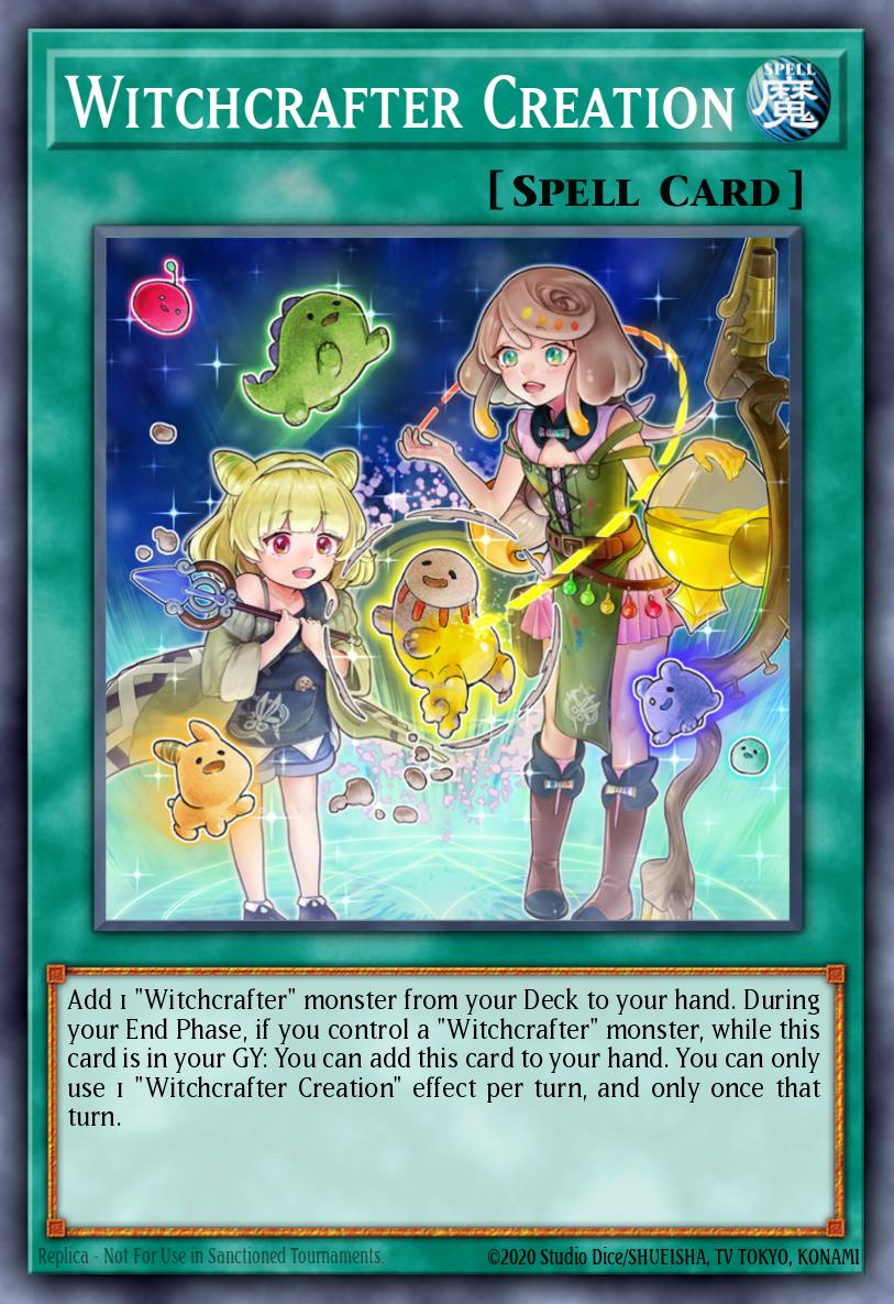 yugioh witchcrafter deck 2020 Witchcrafter Creation - MAMA-EN024 Ultra Rare