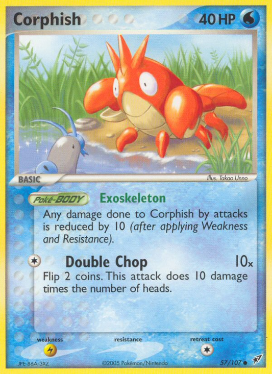 Corphish 57/107 Common | Deoxys | Pokemon Card