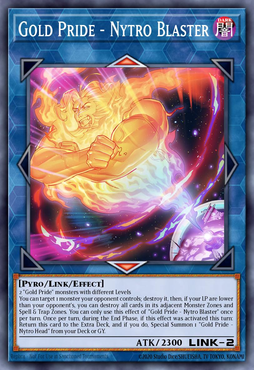 yugioh gold pride cards Gold Pride Nytro Blaster - PHHY-EN090 Super Rare