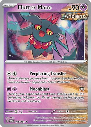 Flutter Mane 96/191 Reverse Holo | Surging Sparks | Pokemon Card