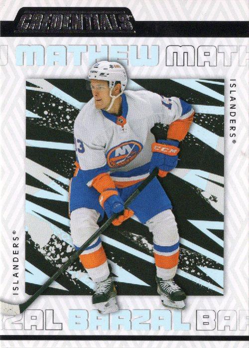 Mathew Barzal #58 New York Islanders | 2023-24 Upper Deck Credentials | NHL Trading Card