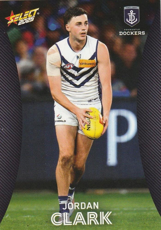 Jordan Clark #58 Fremantle Dockers | 2025 Select AFL Footy Stars | Trading Card