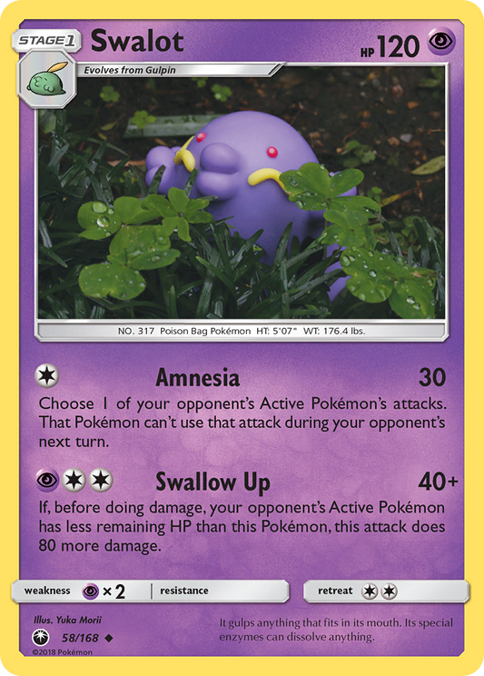 Swalot 58/168 Uncommon | Celestial Storm | Pokemon Card