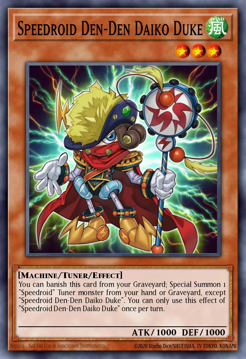 Speedroid DenDen Daiko Duke - SHVI-EN006 Rare
