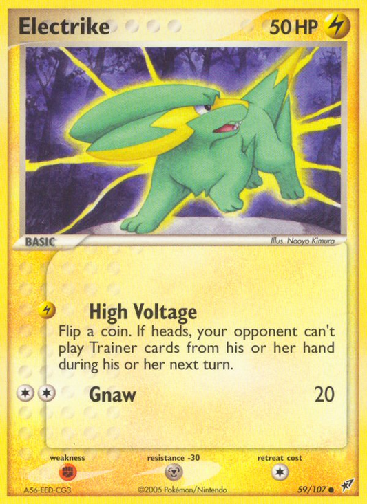 Electrike 59/107 Common | Deoxys | Pokemon Card