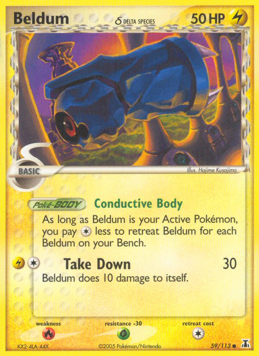 Beldum δ 59/113 Common | Delta Species | Pokemon Card