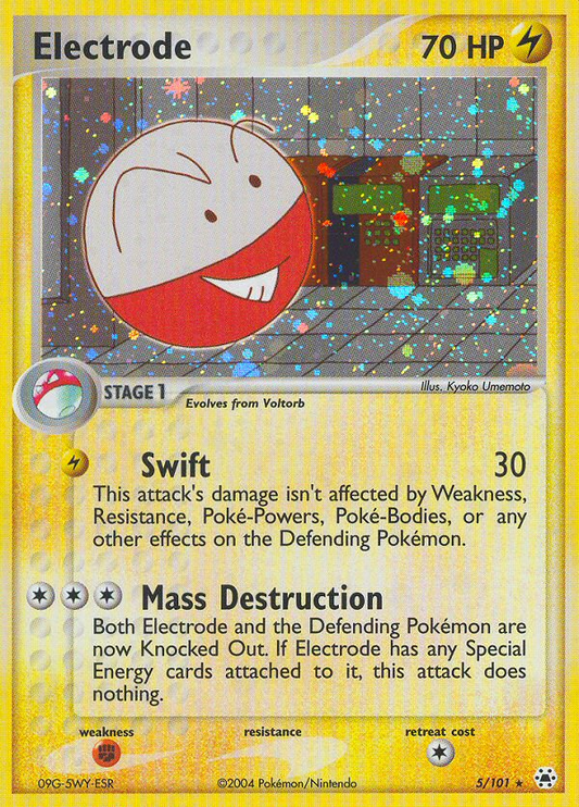 Electrode 5/101 Rare Holo | Hidden Legends | Pokemon Card