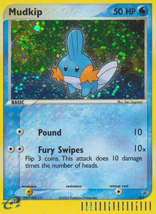 Mudkip #5 Promo | Nintendo Black Star Promos | Pokemon Card