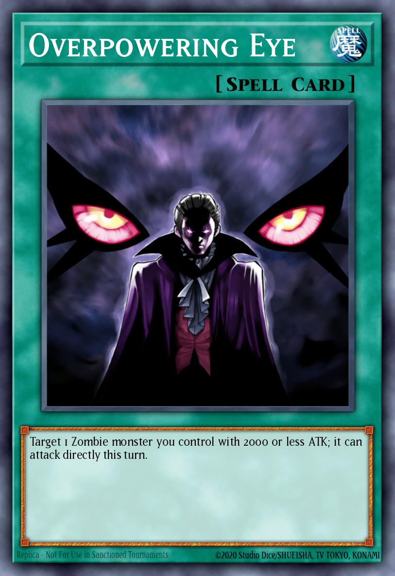 Overpowering Eye - STOR-EN094 Rare